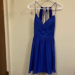 royal blue formal dress